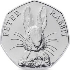 2016 Beatrix Potter Peter Rabbit 50p [Circulated]