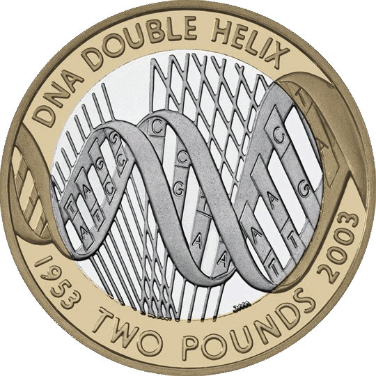 2003 £2 Coin Discovery of DNA Double Helix