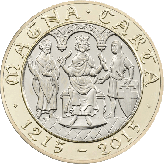 2015 £2 Coin Magna Carta