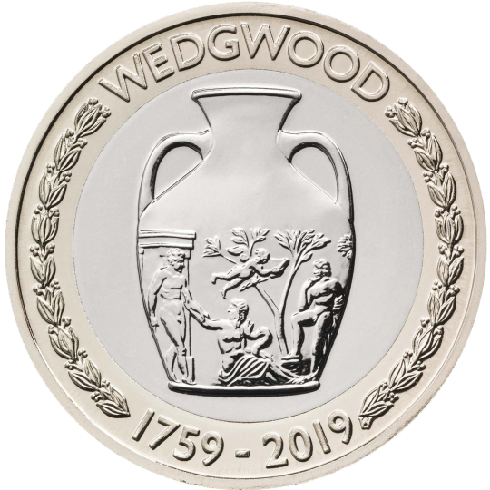 2019 Wedgwood £2 Coin