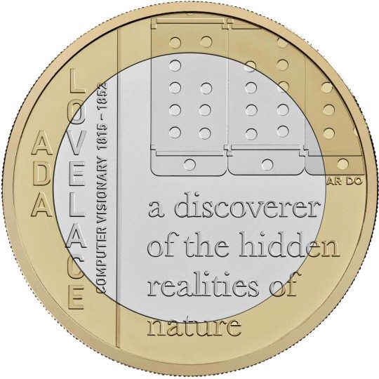 2023 £2 Coin Ada Lovelace
