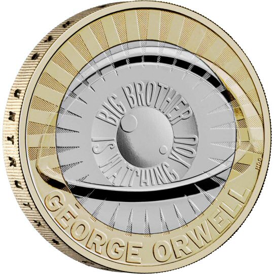 2025 George Orwell £2 Coin