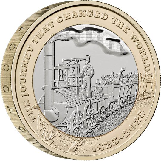 2025 200 Years of the Modern Railway £2 Coin