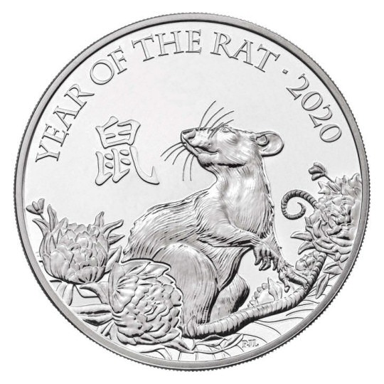 2020 Lunar Year of the Rat £2 2020 Lunar Year of the Rat £2