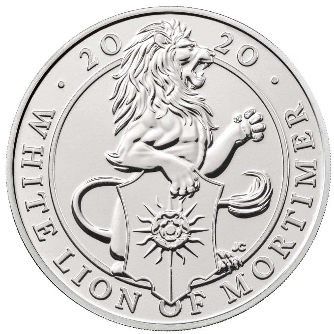 2020 The White Lion of Mortimer £2 2020 The White Lion of Mortimer £2