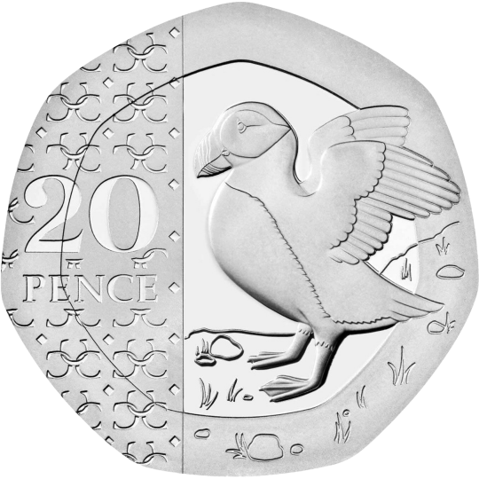 2023 20p Coin Puffin