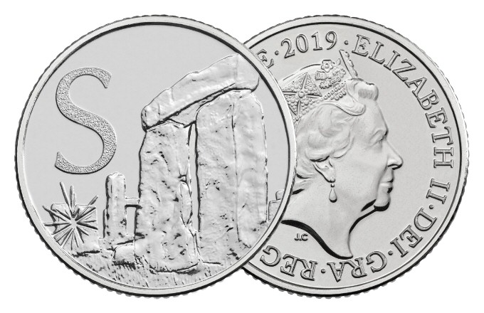 2019 10p Coin S - Stonehenge