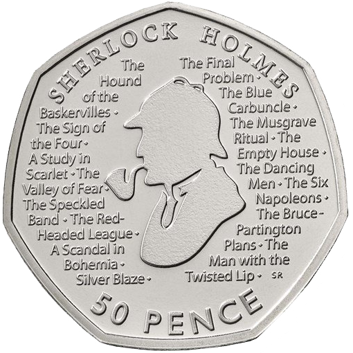 2019 Sherlock Holmes 50p