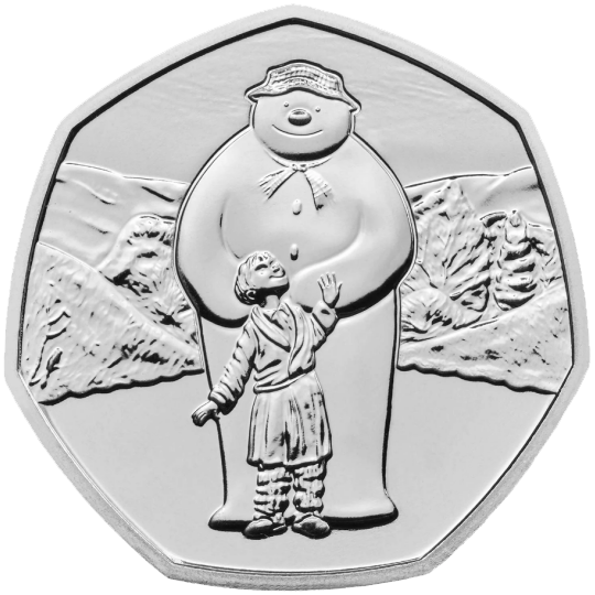 2019 50p Coin The Snowman