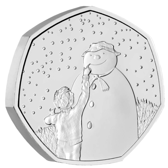 2021 50p Coin The Snowman