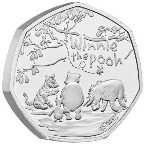 2022 50p Coin Winnie the Pooh and Friends