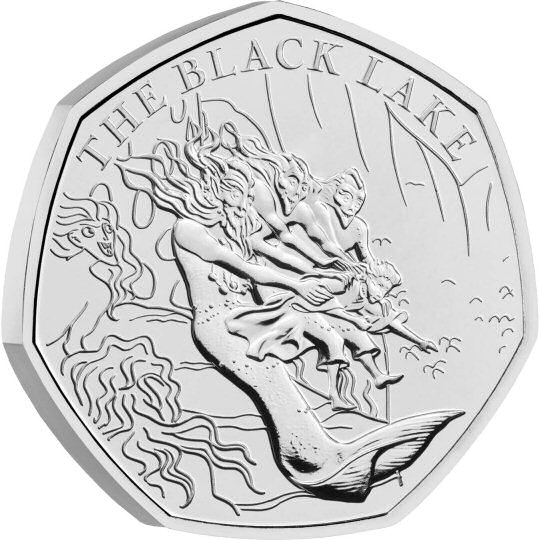 2024 Harry Potter The Black Lake 50p