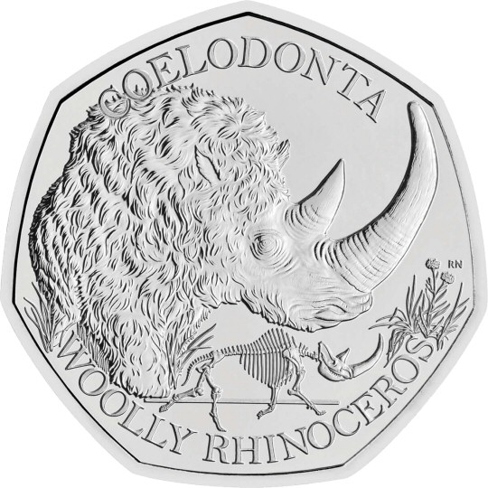 2024 Woolly Rhinoceros 50p