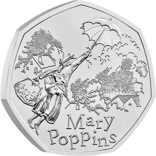 2025 Mary Poppins 50p 2025 Mary Poppins 50p