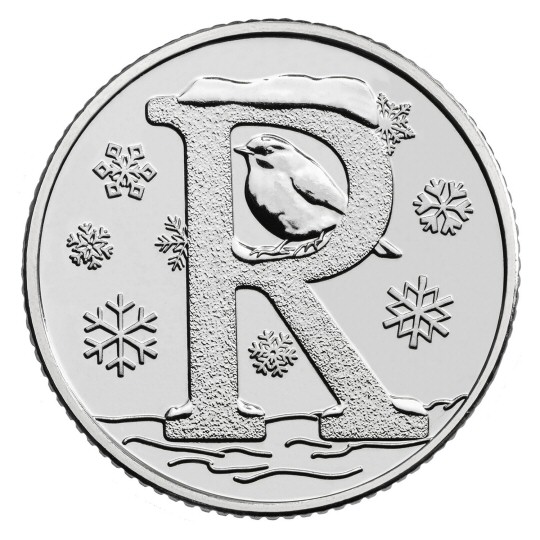 2018 10p Coin R - Robin