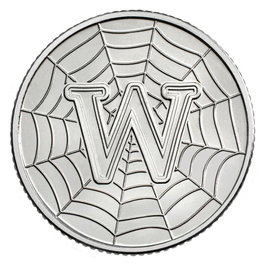 2018 10p Coin W - World Wide Web