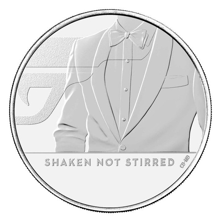 2020 SHAKEN, NOT STIRRED £2 2020 SHAKEN, NOT STIRRED £2