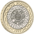 25th Anniversary £2 Coin