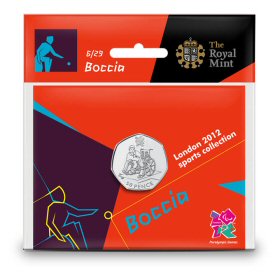 2011 London 2012 sports collection Boccia Coin Hunter