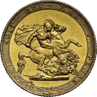 Reverse: George III 1817 Gold Sovereign