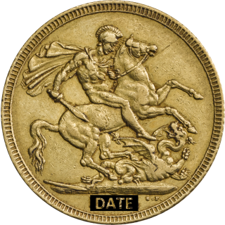 Reverse: George IV 1824 Gold Sovereign