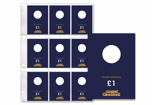 Change Checker Plus Round £1 Collecting Page