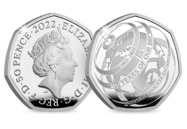 100th Anniversary of our BBC: Silver Proof 50p