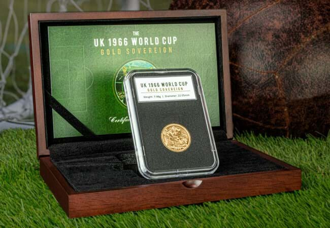 The UK 1966 World Cup Gold Sovereign