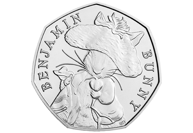 2017 Benjamin Bunny Circulation 50p