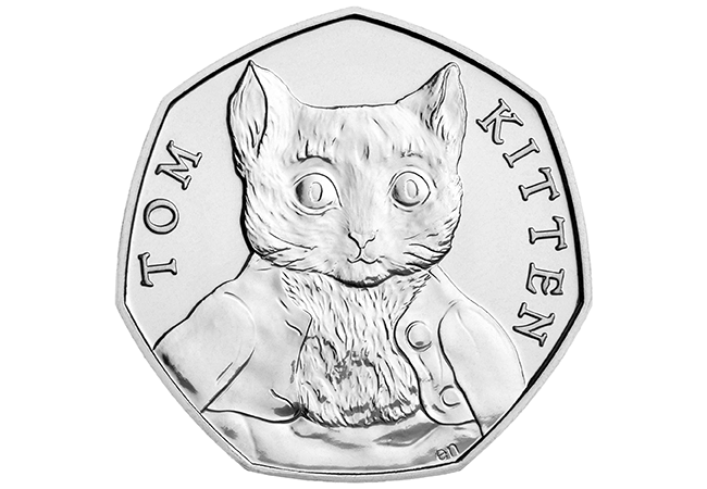 2017 Tom Kitten Circulation 50p