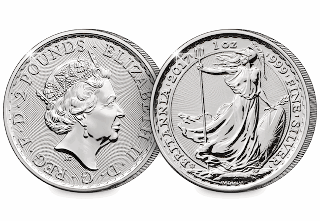 2017 20th Anniversary 1oz Silver Britannia