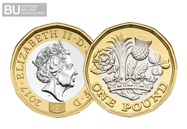 Secure the Nations of the Crown 12-sided £1 coin in superior quality