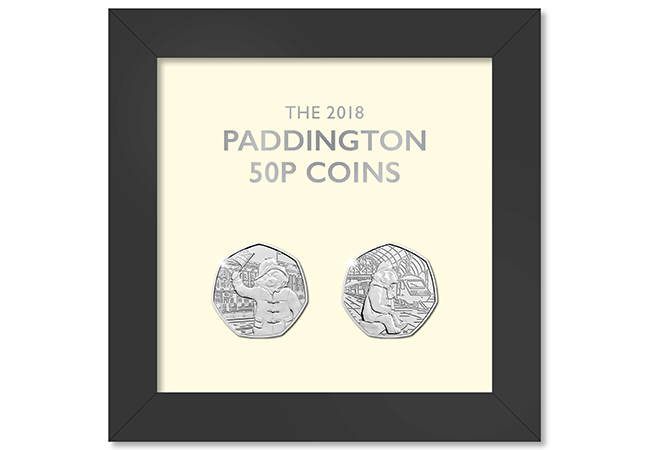 Own the UK 2018 Paddington 50p Framed Set