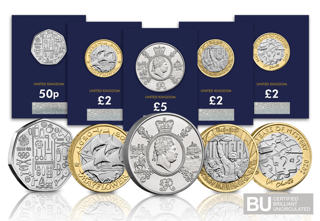 The 2020 CERTIFIED BU Commemorative Coin Set