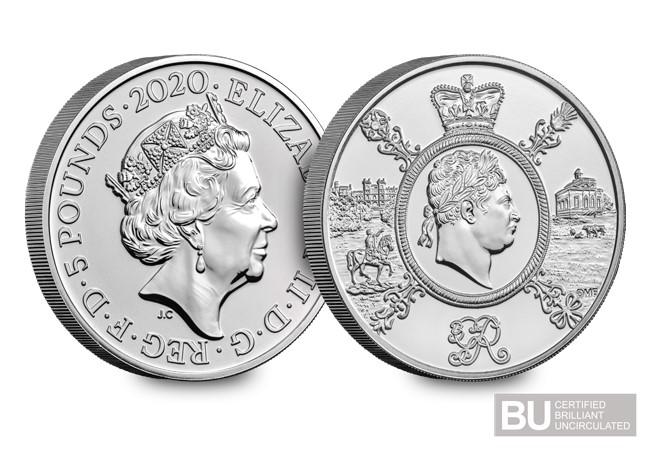 2020 UK King George CERTIFIED BU £5