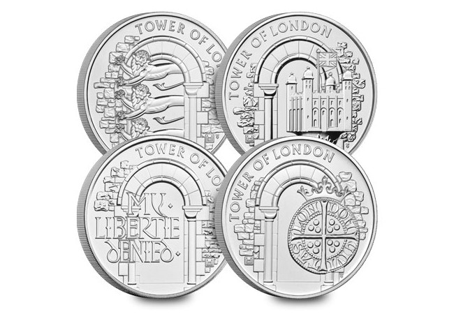 2020 Tower of London CERTIFIED BU £5 Set