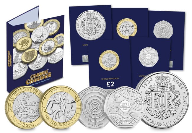 The 2021 CERTIFIED BU Commemorative Coin Set with Album