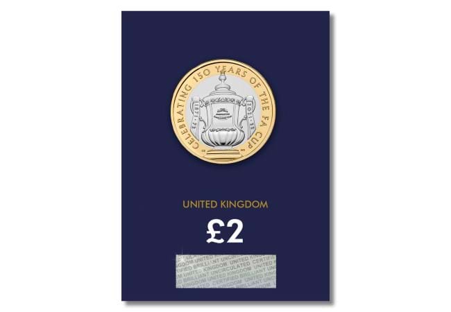 2022 UK 150th Anniversary of the FA Cup BU £2