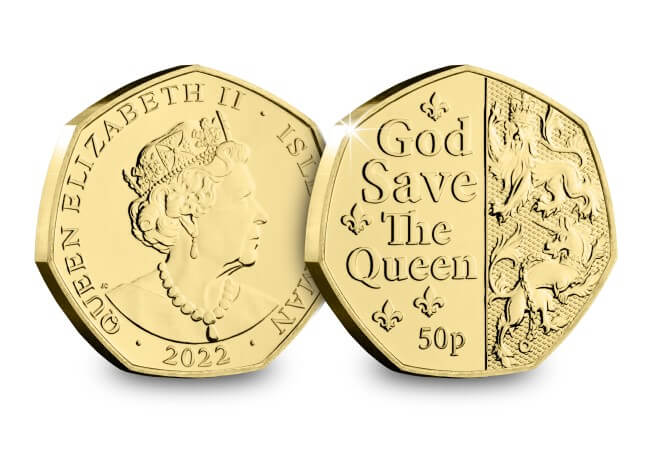 Introductory Offer — Save £20 on the Gold-Plated Platinum Jubilee 50p