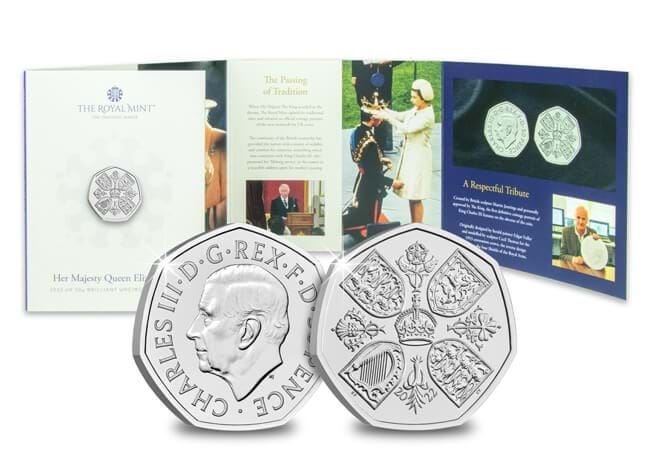 UK 50p BU Pack: First Official Portrait of King Charles III