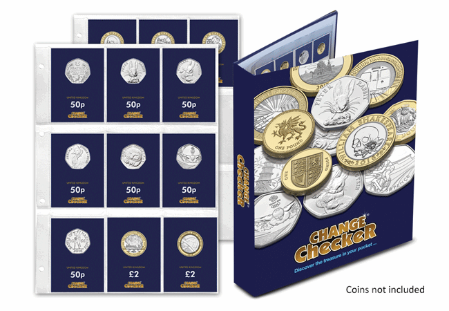 Change Checker Plus 2016 Collector's Pack with Change Checker Album