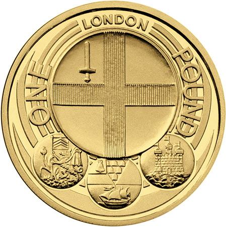 Own one of the RAREST 'round pounds' - UK 2010 City of London £1