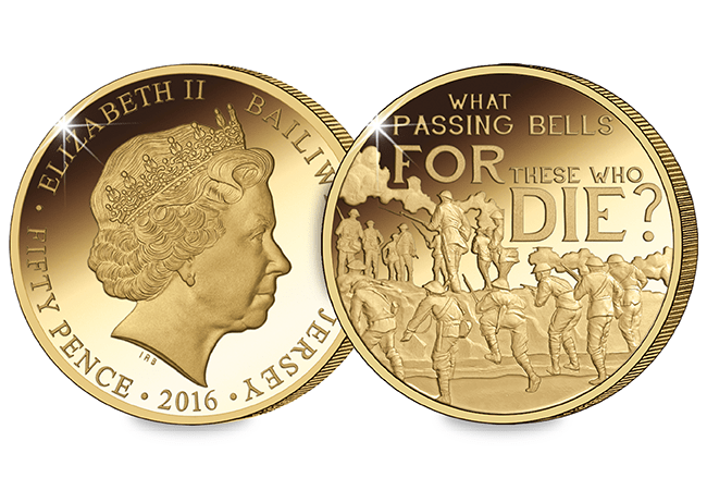 Secure your Battle of the Somme Gold-Plated Coin