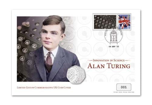 The Alan Turing 50p Coin Cover