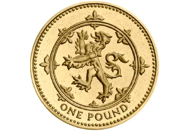 UK Scottish Lion Circulation £1