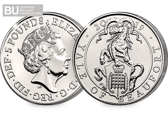 2019 UK Yale of Beaufort CERTIFIED BU £5