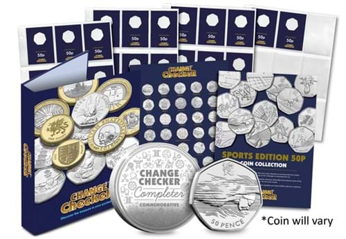 Sports Edition 50p Collecting Pack Plus