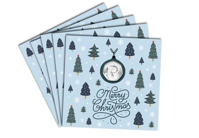 SAVE £5.00: The Snowman™ & The Snowdog 50p Christmas Card Bundle