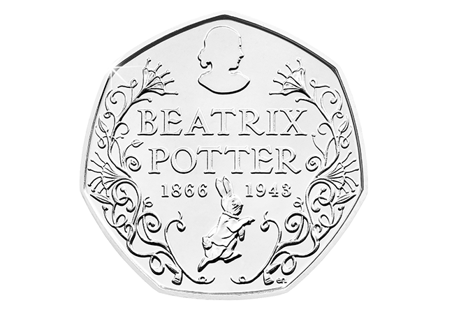 2016 Beatrix Potter Circulation 50p