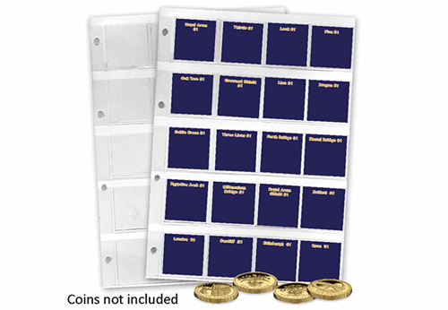 Round Pound ID cards and Page